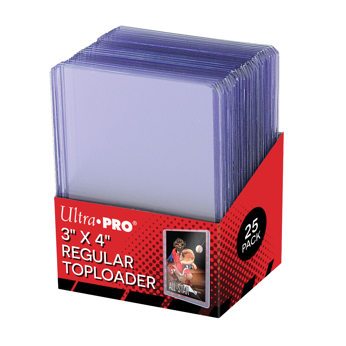 Ultra PRO Regular Toploaders 35pt – 25 stk