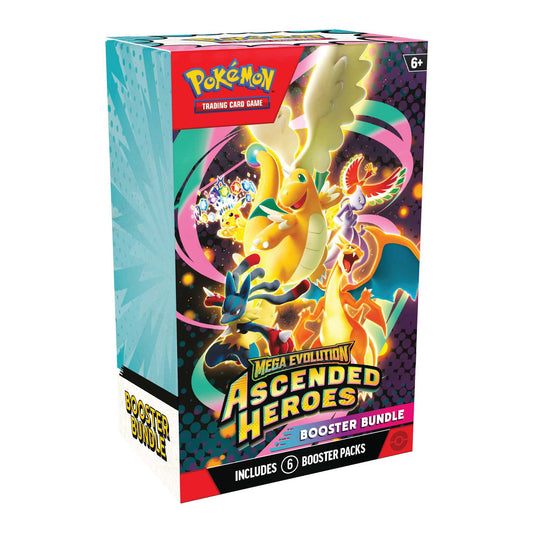 Pokémon TCG: Ascended Heroes – engelsk Booster Bundle (6 pakker)
