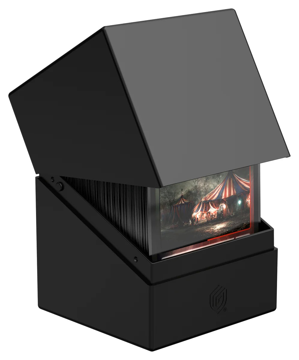 Åpen Ultimate Guard Boulder 100+ svart deck box
