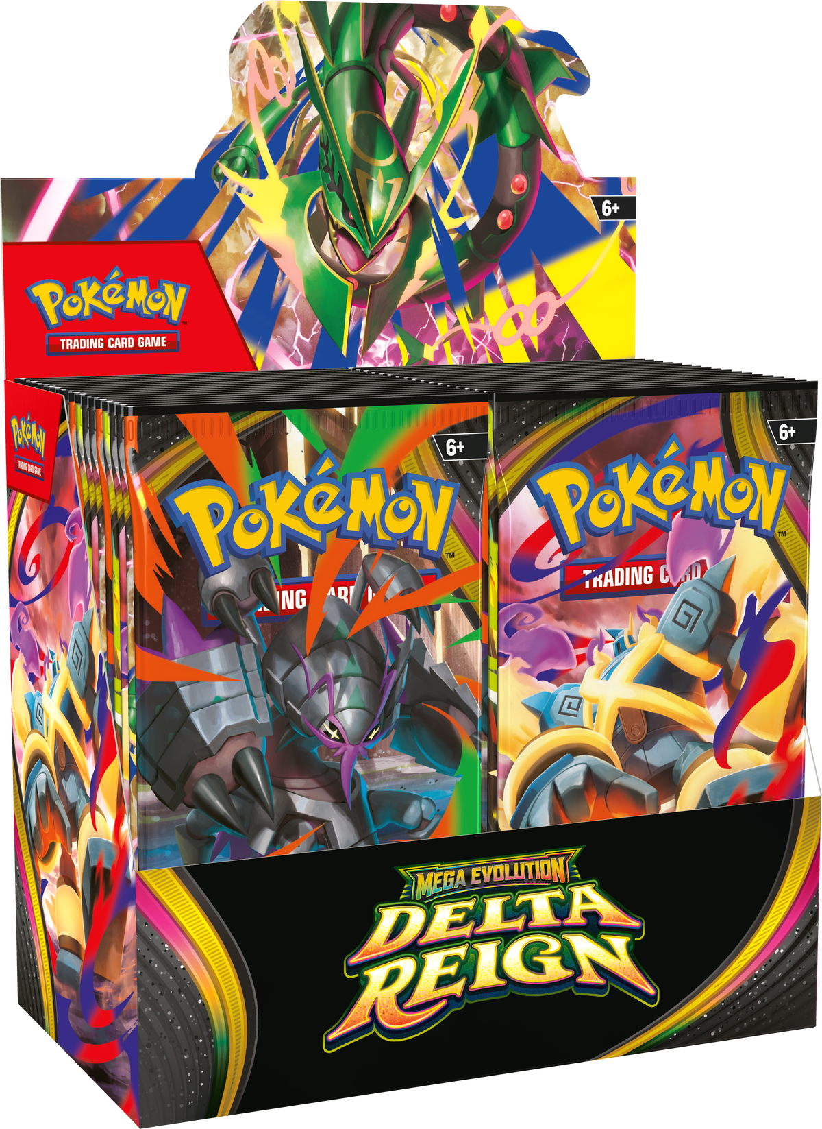 Pokémon Mega Evolution Delta Reign – engelsk boosterboks med 36 pakker