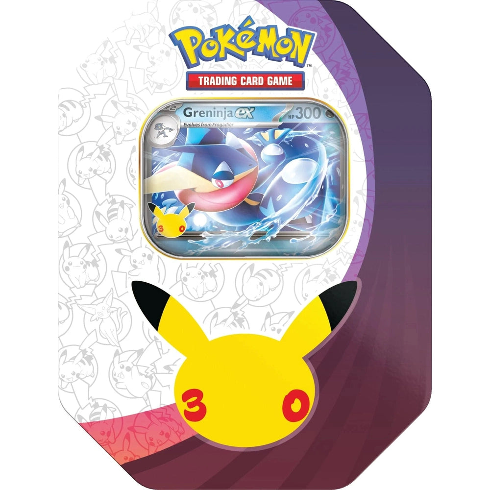 Pokemon 30th Celebration Tin med Greninja ex