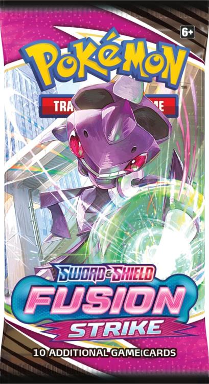 Fusion Strike engelsk boosterpakke med Genesect-motiv