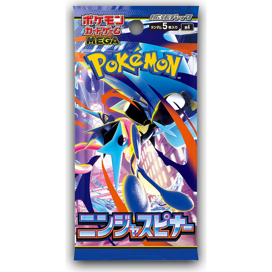 Pokémon TCG: Ninja Spinner M4 – japansk boosterpakke