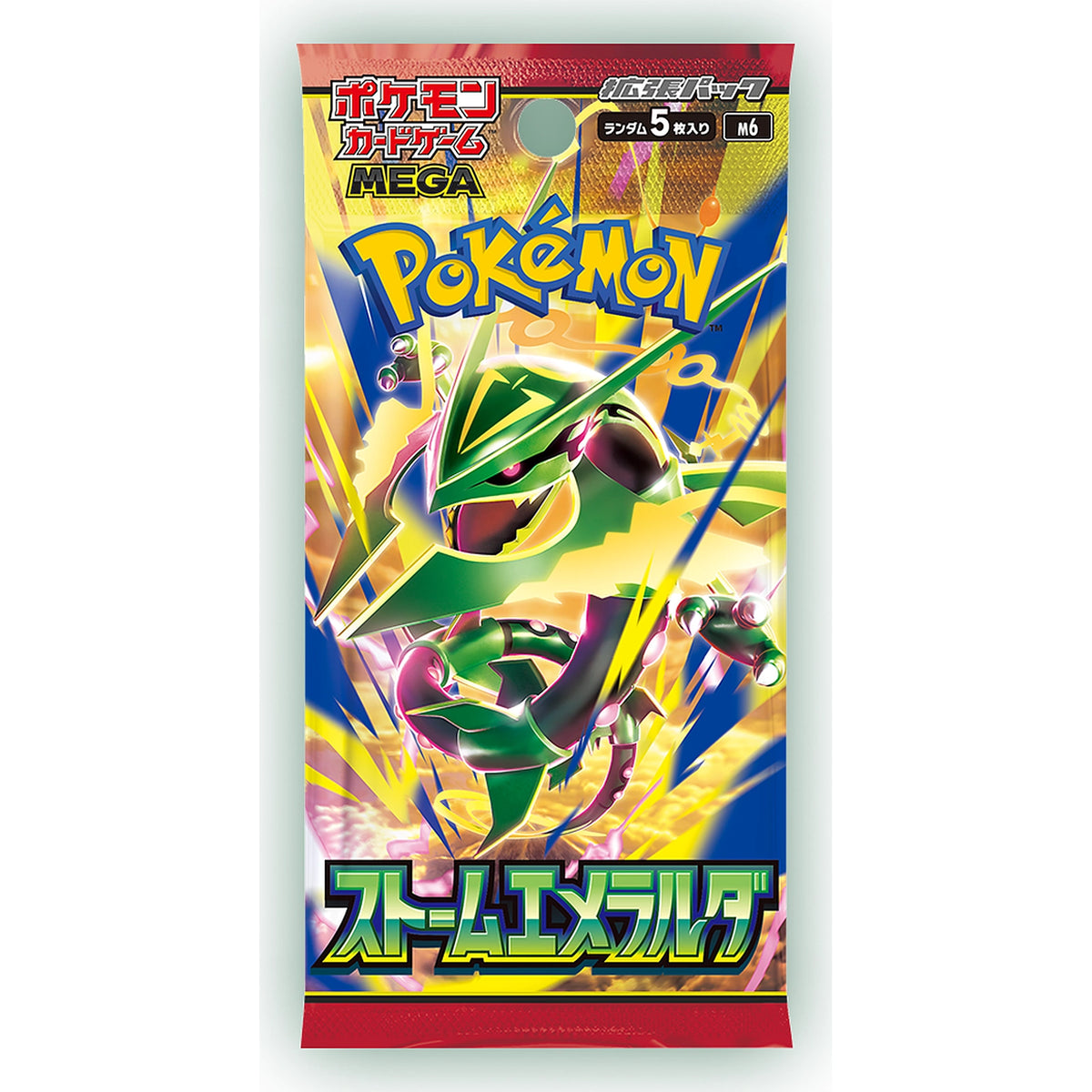 Pokémon TCG: Storm Emeralda M6 – japansk boosterpakke