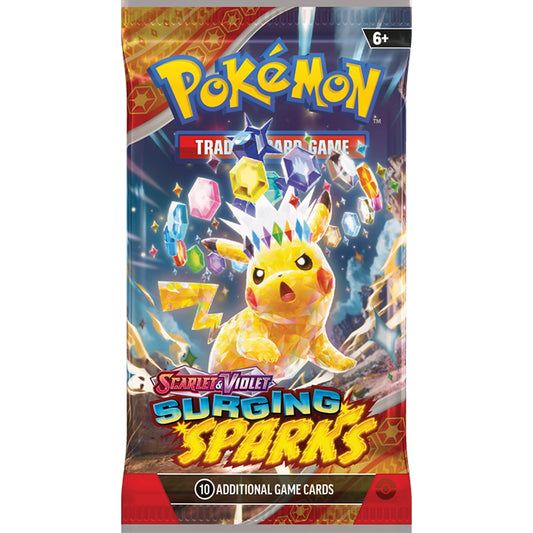 Pokémon TCG: Surging Sparks – engelsk boosterpakke
