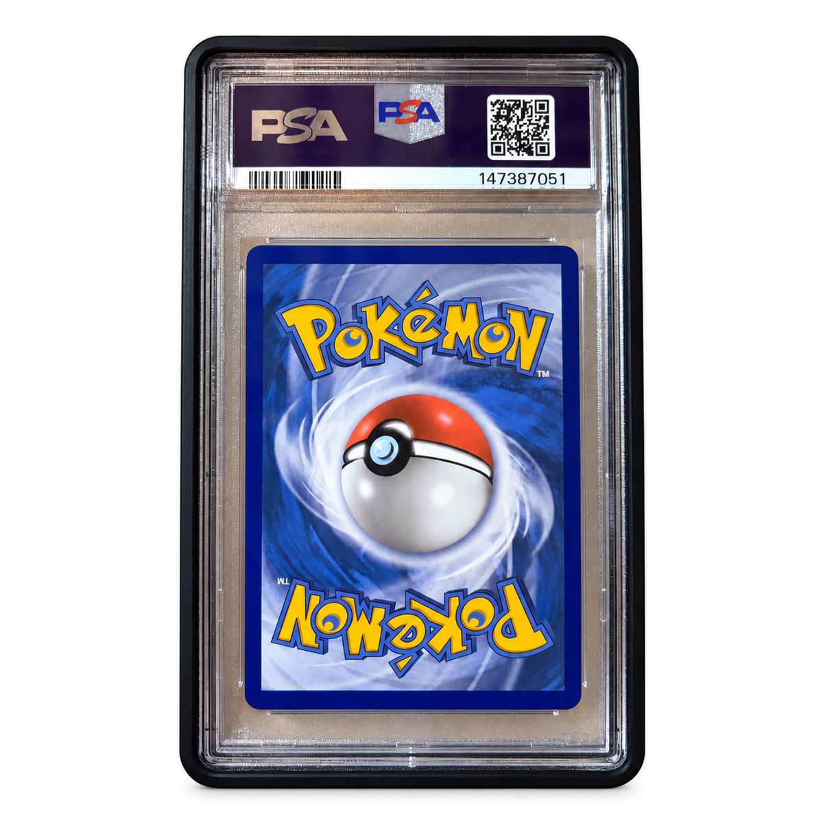 Pikachu ex 219/191 – Surging Sparks – PSA 10 – bakside med ryddet bakgrunn