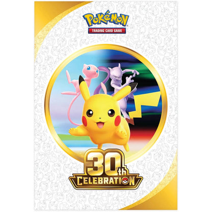 Dobbeltsidig plakat fra Pokemon 30th Celebration Poster Collection